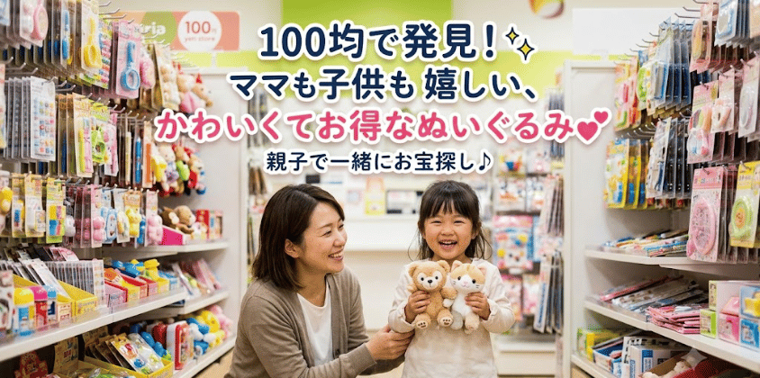 【結論】100均のぬいぐるみはどこに売ってる？3社比較