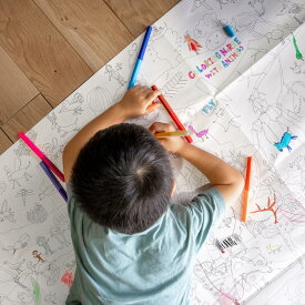 【メール便】塗り絵 知育 NuRIE ヌーリエ おうち時間 キッズ こども 遊びながら学ぶ お絵かき 大きな塗り絵 折りたたみ式 夏休み 世界地図 地図 日本地図 どうぶつ 動物園