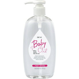 【熊野油脂】熊野油脂 ディブ ベビーオイル 300ml【赤ちゃん】【オイル】【低刺激】【デリケート】【保湿】【無香料】【無着色】